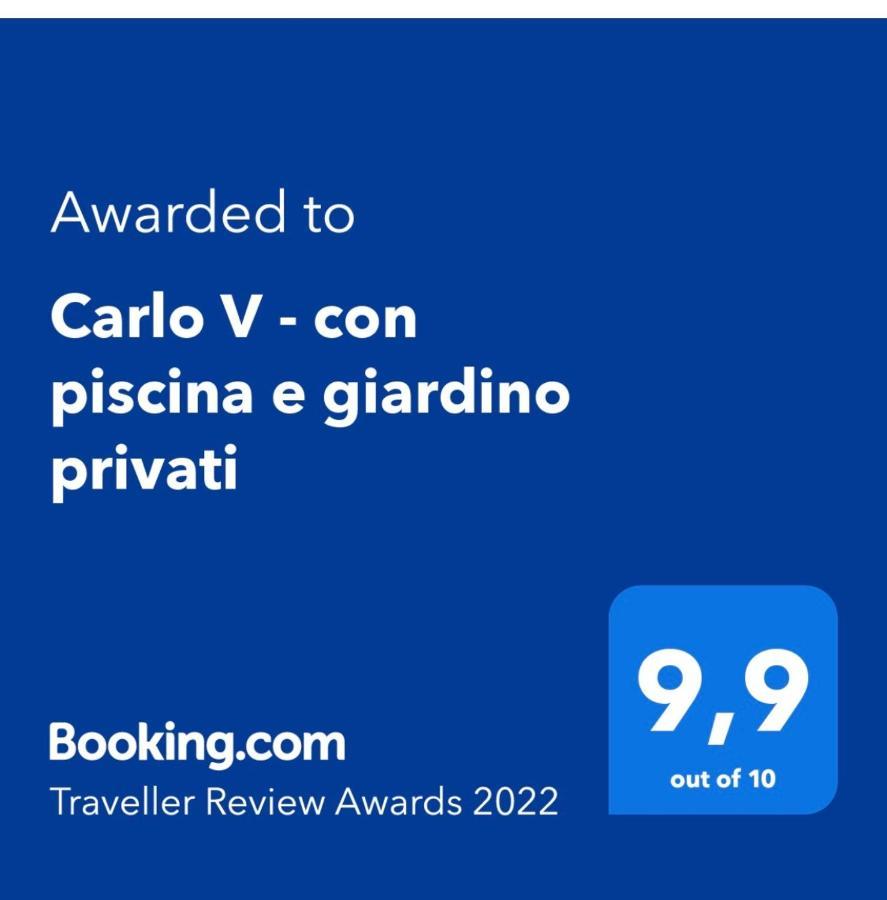Carlo V - Con Piscina E Giardino Privati Apartment Lecce Ngoại thất bức ảnh