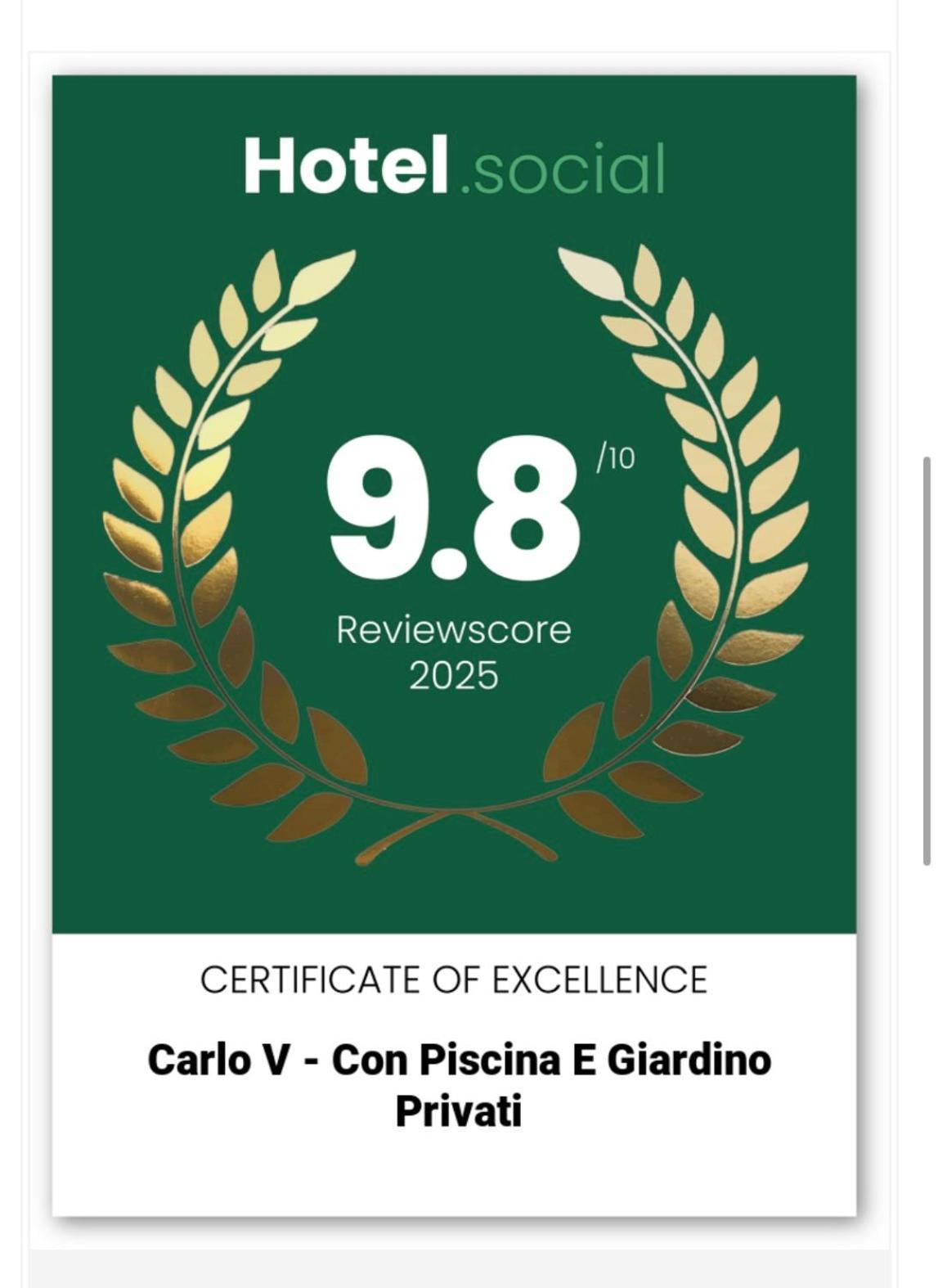 Carlo V - Con Piscina E Giardino Privati Apartment Lecce Ngoại thất bức ảnh